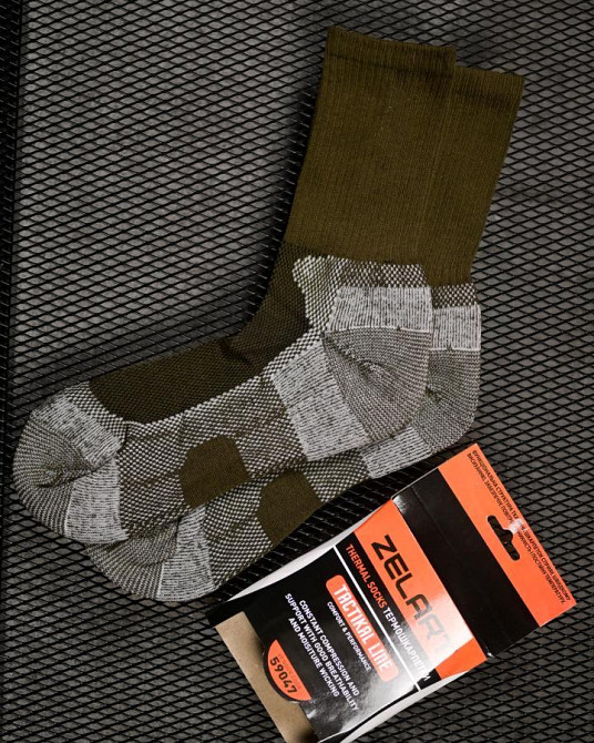 Термошкарпетки Zelart Tactical олива ПП8180 Одеса - фото 3