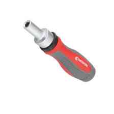 Отвертка с битами и головками 1/4