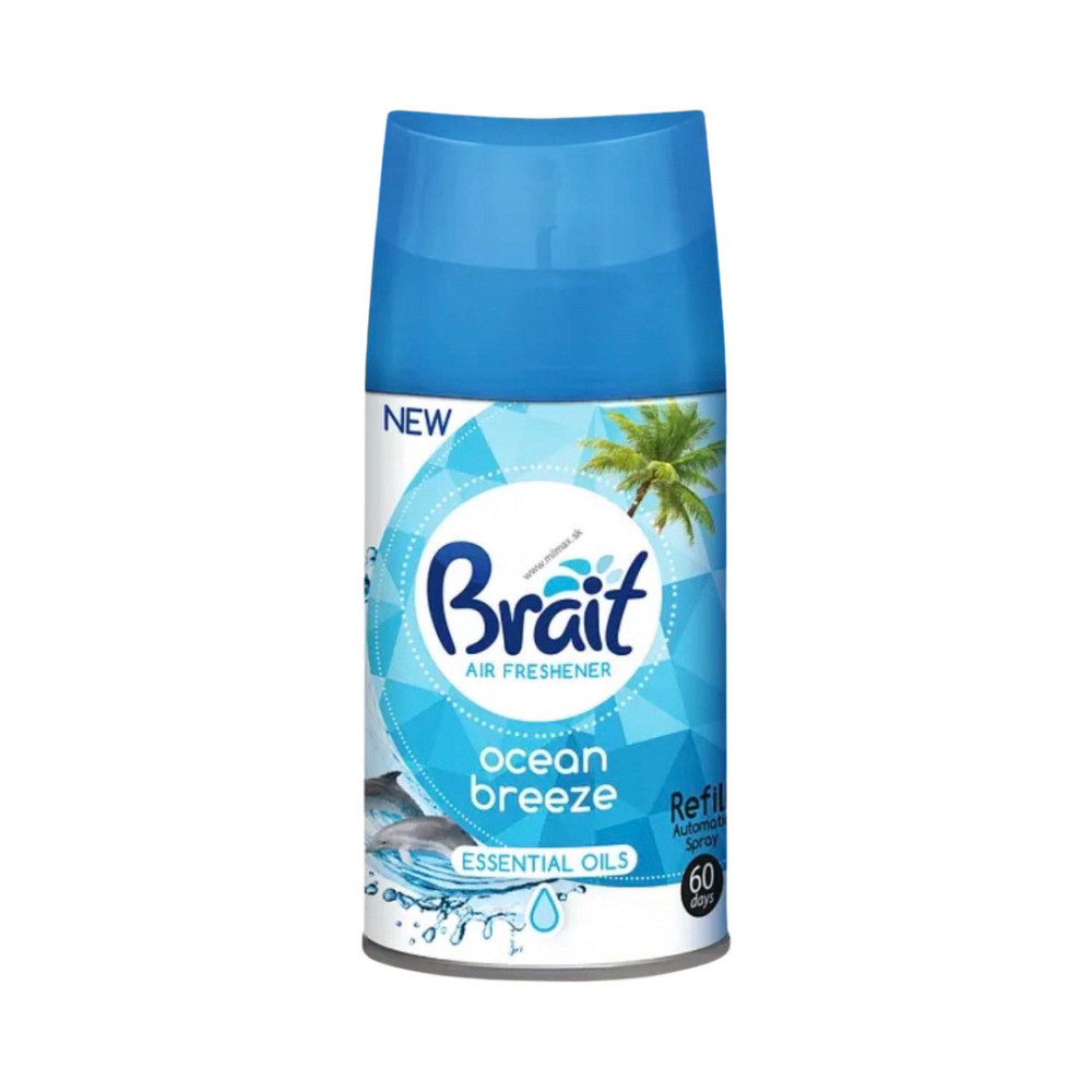 Змінний аерозольний балон Brait Ocean Breeze 250 мл Виноградов - изображение 2