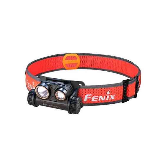 Налобный фонарь для бега Fenix HM65R-DT (Черный) Винница