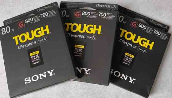 Карта памяти: Sony 80GB.CFexpress Type A CEAG80T.SYM. Киев