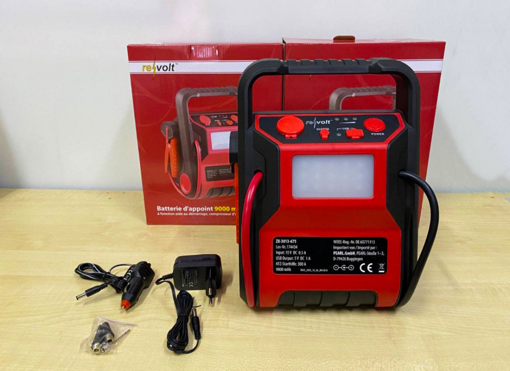 Автомобильное устройство Revolt ZX3013-675 5в1 Прикуриватель, Jumper Starter Киев - изображение 2