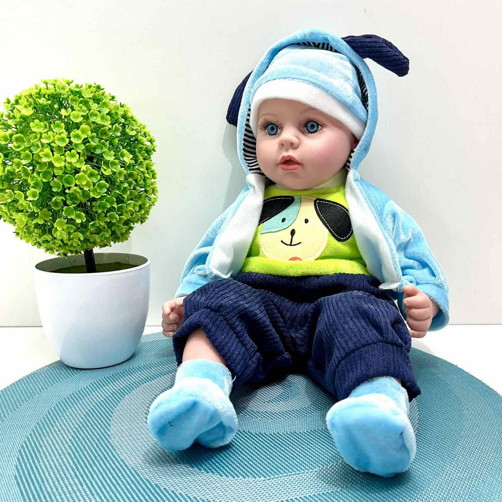 Пупс Країна Іграшок Чудо малюк відтворює веселі мелодії колискові або фрази Блакитний (PL-525-116) Чернигов - изображение 1