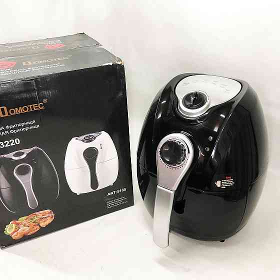 Фритюрниця побутова без олії Domotec MS-3220 1300 W 4,5 л, Безмасляная NK-835 фритюрница настольная Київ