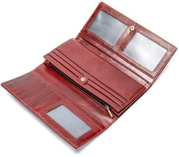 Кошелек женский Бордовый (Vintage) Киев - изображение 11