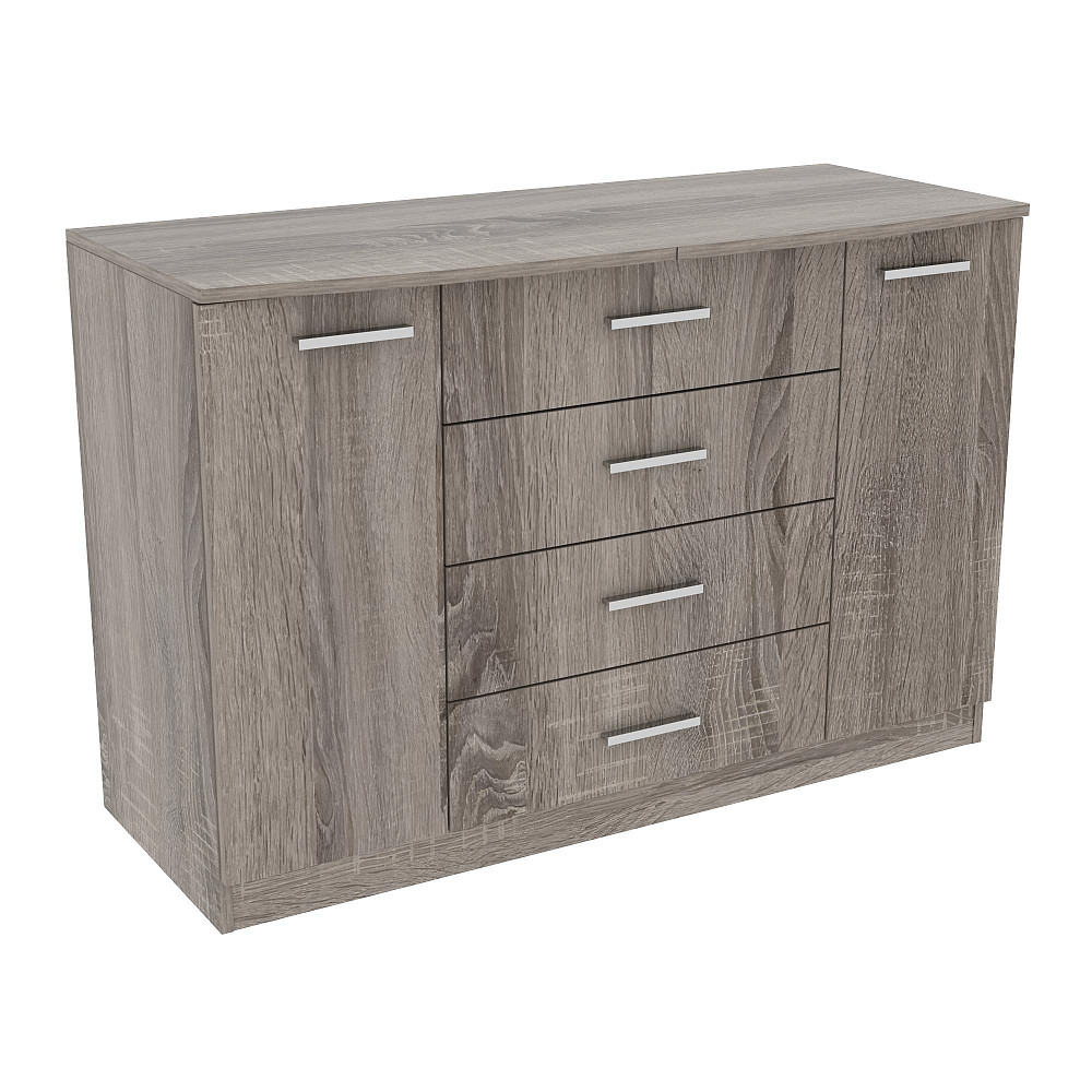 Комод №3, Дуб Сонома Трюфель, 1200/500/800 Львов - изображение 1