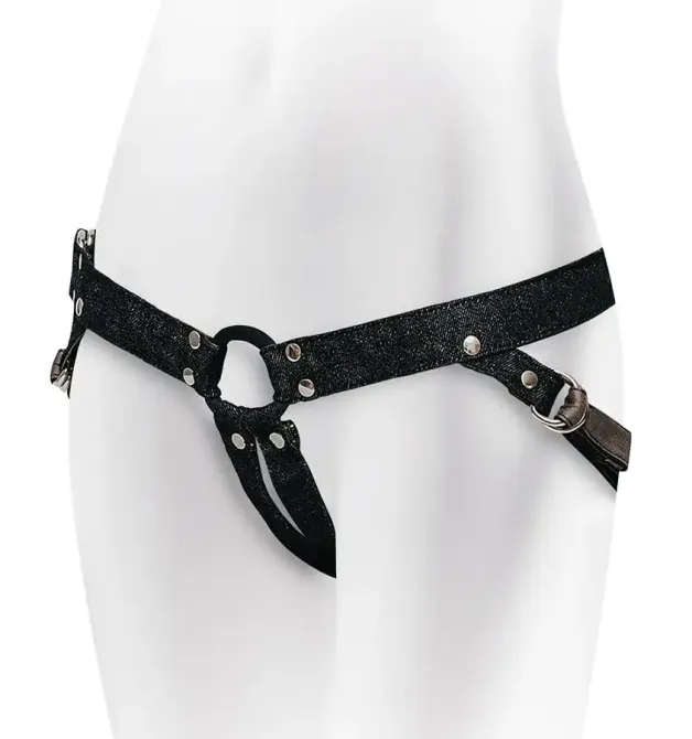 Джинсові трусики для страпона Adrien Lastic - Lastic Strap-on Львів - фото 1