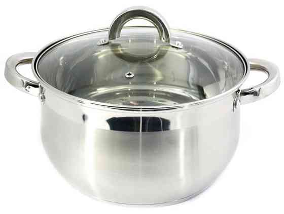 Кастрюля нержавейка 3л с крышкой Харьков