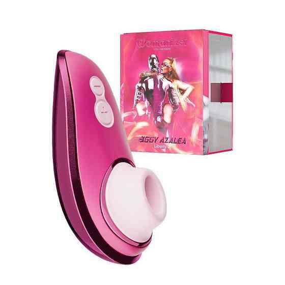 Вакуумный клиторальный стимулятор Womanizer Liberty 2 Iggy, 8 режимов, магнитная крышечка Sex Aura Киев