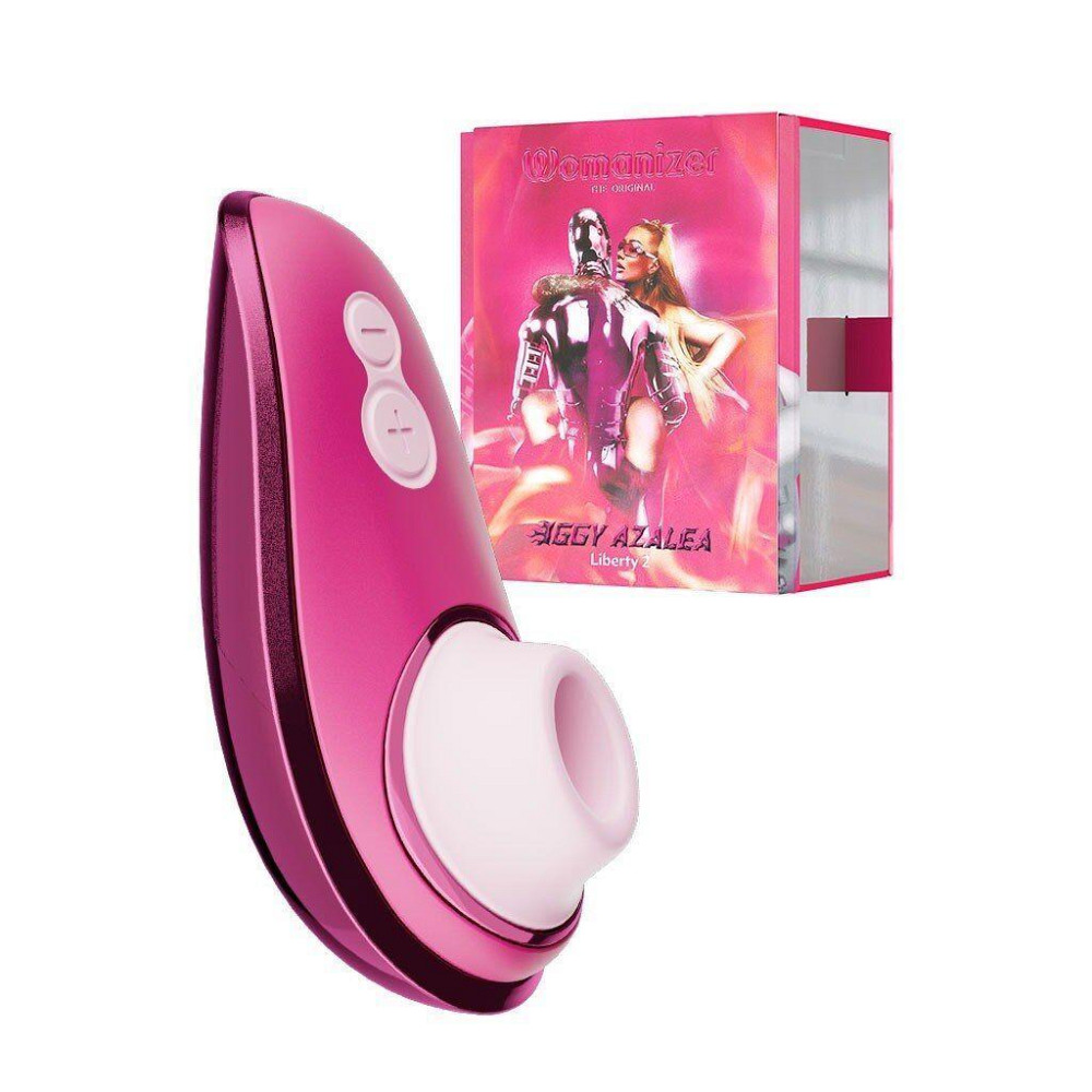 Вакуумный клиторальный стимулятор Womanizer Liberty 2 Iggy, 8 режимов, магнитная крышечка Sex Aura Киев - изображение 5