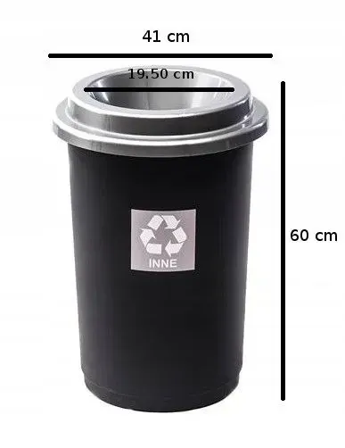 Контейнер для сегрегации отходов 50 л PLAFOR ECO BIN Винница - изображение 2