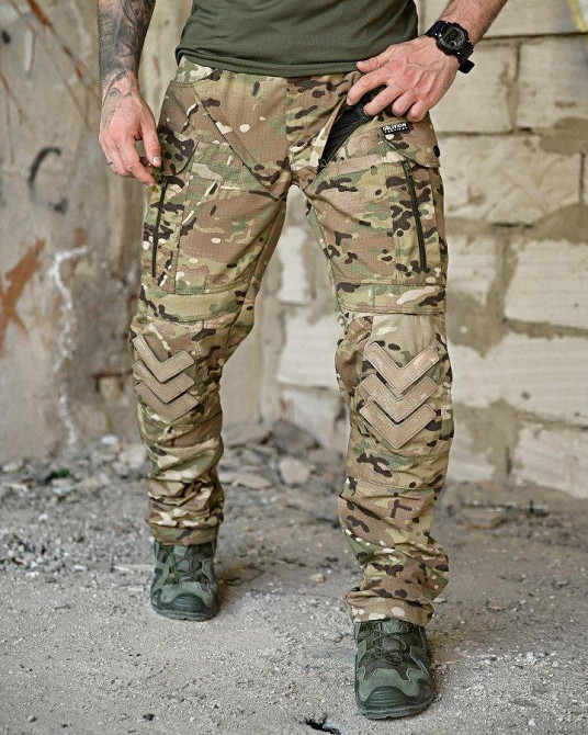 Штурмовые тактические штаны Oblivion GENESIS мультикам ДЛ6298 Одесса - изображение 3