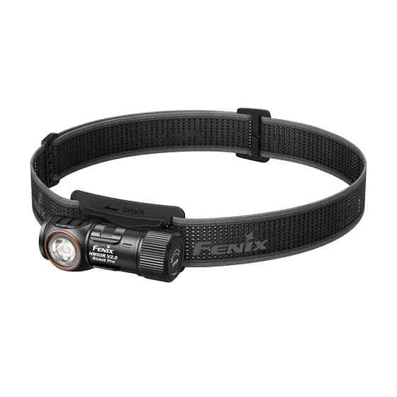 Тактичний налобний ліхтар Fenix Scout Pro (HM50R V2.0) з червоним та зеленим світлом | Лімітована серія Київ