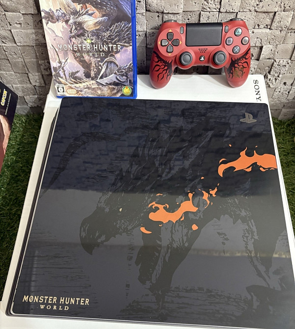 Приставка SONY PlayStation 4 pro Limited Monster Hunter. Київ - фото 4
