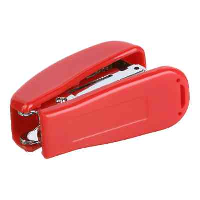 Степлер Buromax пластиковий МІНІ, 10 аркушів, (скоби №10), 61 х 36 х 23 мм, червоний (BM.4125-05) Вінниця