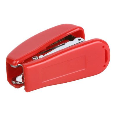 Степлер Buromax пластиковий МІНІ, 10 аркушів, (скоби №10), 61 х 36 х 23 мм, червоний (BM.4125-05) Вінниця - фото 4