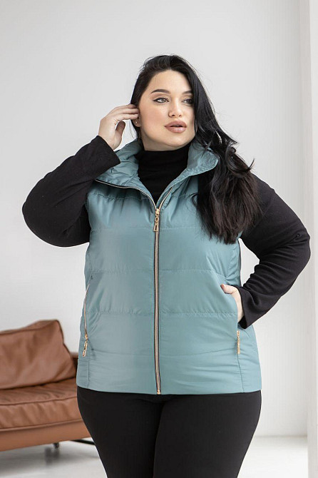 Женская  короткая  демисезонная жилетка. Жилет женский 44-56р Киев - изображение 10