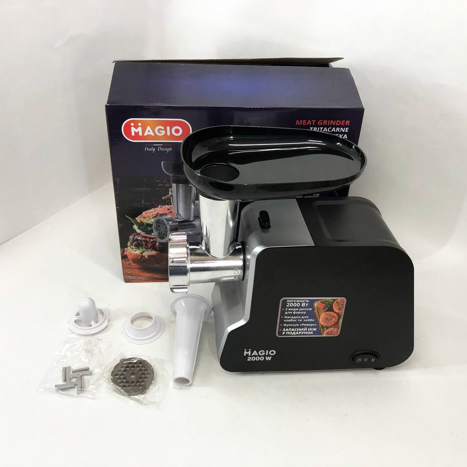 Побутова електром'ясорубка для м'яса з насадками, М'ясорубки для ресторанів 'ясорубка металева FC-78 Івано-Франківськ - фото 3