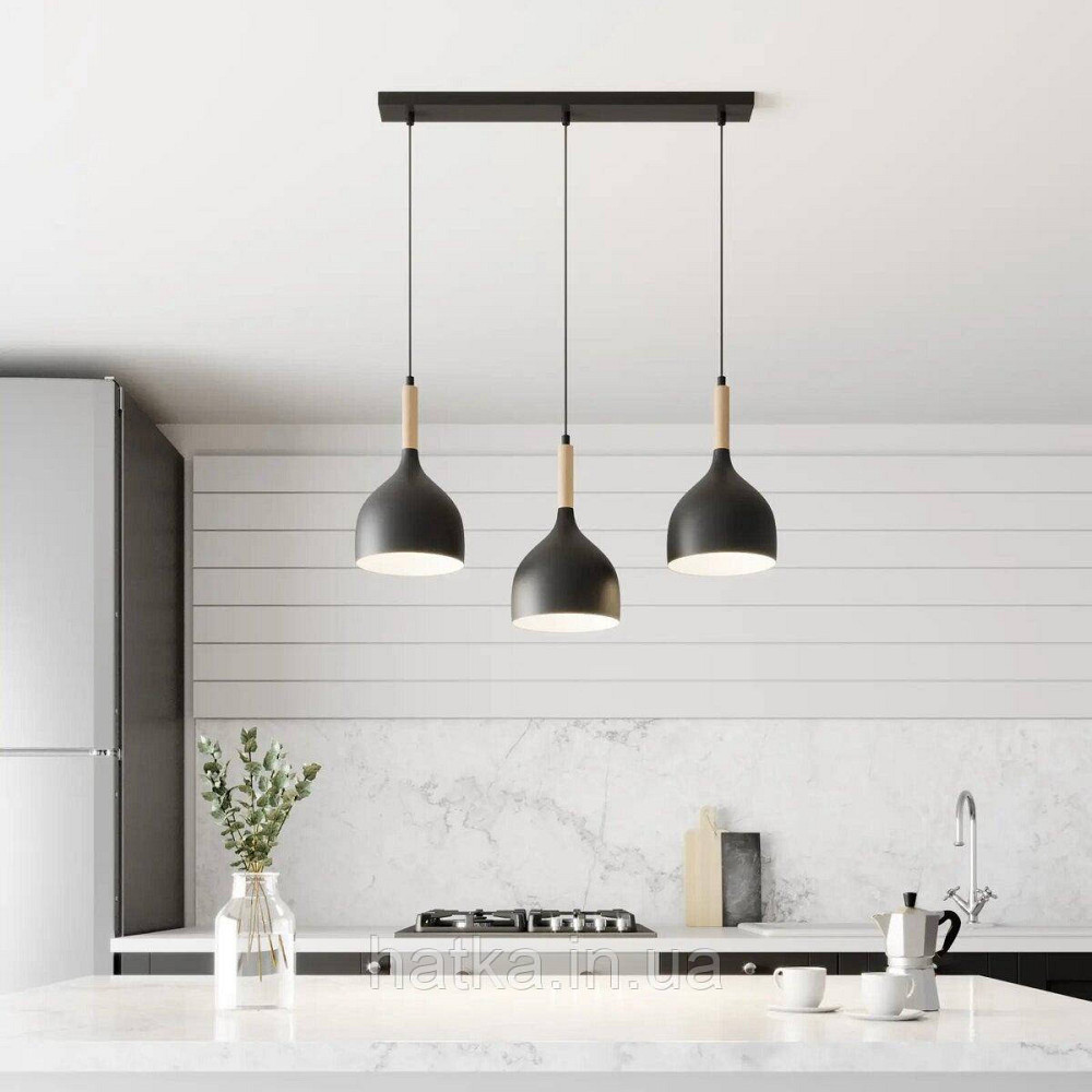Люстра подвесная Sirius B N5656/3H BK Киев - изображение 1