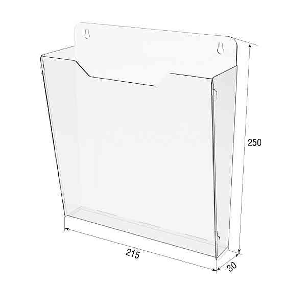 Кишеня буклетниця EKOSTAR А4 вертикальний Київ