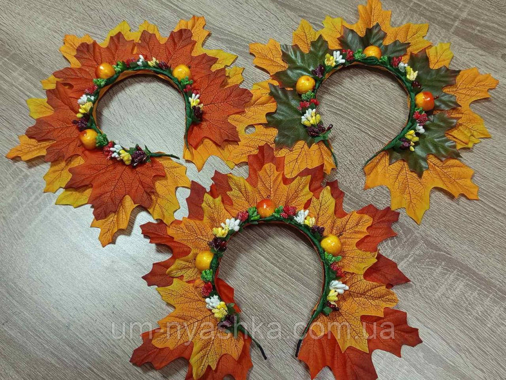 Платье Королева Осени с листиками нарядное золотое платье трансформер Кривой Рог - изображение 17