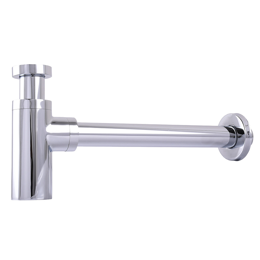 Сифон для раковин циліндричний Globus Lux GSB-32-125-00 1 1/4 ″, хром, латунь Луцьк - фото 4