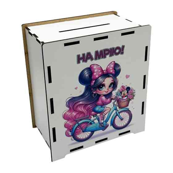 Деревянная копилка 