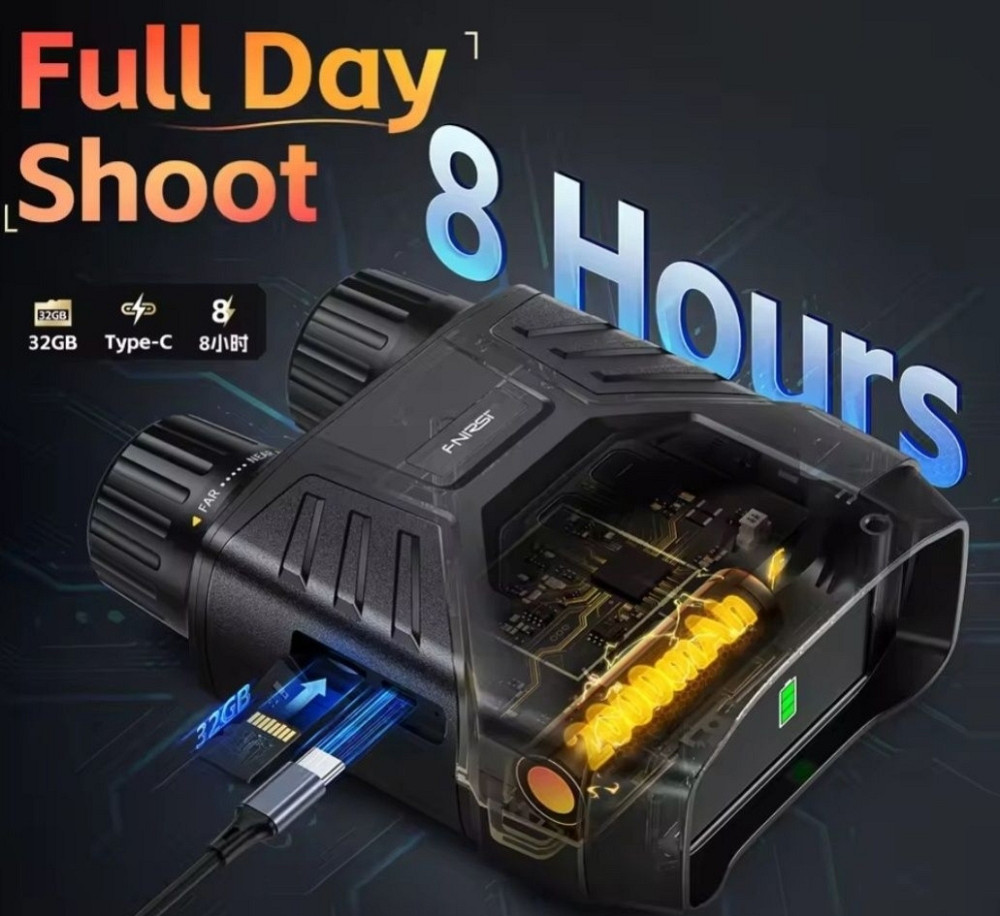 Прилад нічного бачення/інфрочервона камера
FNIRSI NVS-40 Київ - фото 2