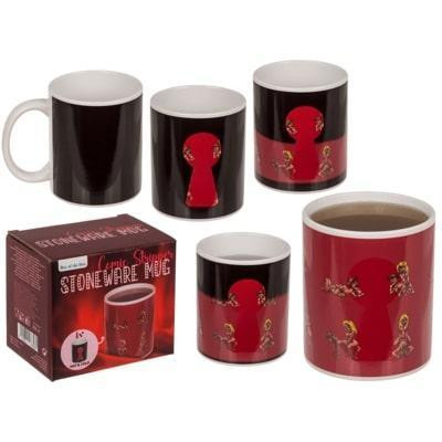 Чашка з термоефектом Stoneware Mug Comic Stripper, 300 мл Sex Aura Київ - фото 1