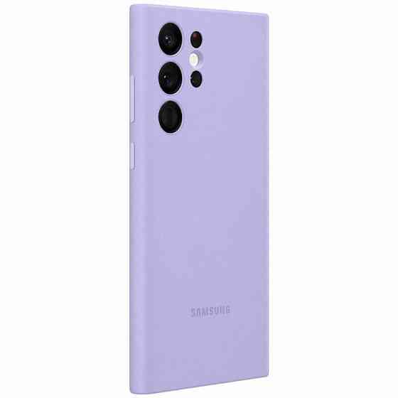 Чохол-накладка Samsung Silicone Cover для Samsung Galaxy S22 Ultra SM-S908 Fresh Lavender (EF-PS908TVEGRU) ( Світло-фіолетовий ) Харків