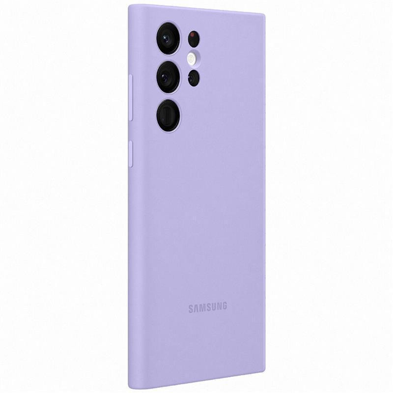 Чохол-накладка Samsung Silicone Cover для Samsung Galaxy S22 Ultra SM-S908 Fresh Lavender (EF-PS908TVEGRU) ( Світло-фіолетовий ) Харків - фото 4