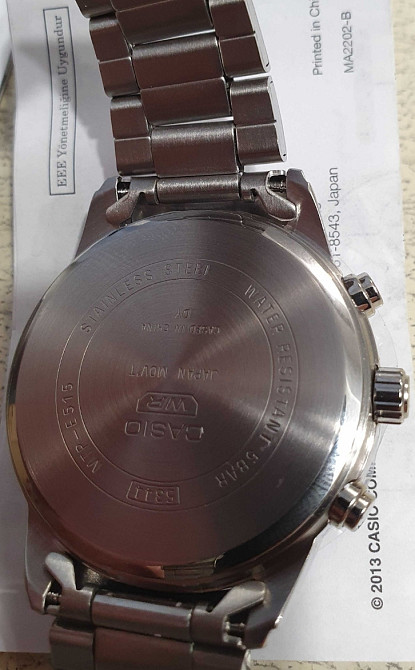 Часы Casio MTP-E515D-1A мужские Оригинал. Київ - фото 3