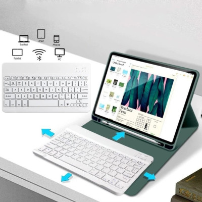 Чехол для планшета BeCover with keyboard Apple iPad Mini 7 2024 Dark Green (712993) Винница - изображение 4