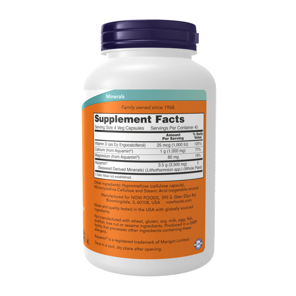 Минералы из красных водорослей NOW Foods Red Mineral Algae 180 капс Киев - изображение 2