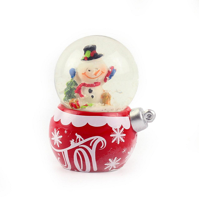 Новорічна іграшка "Сніговик", 7 х 4 см Рівне - фото 1