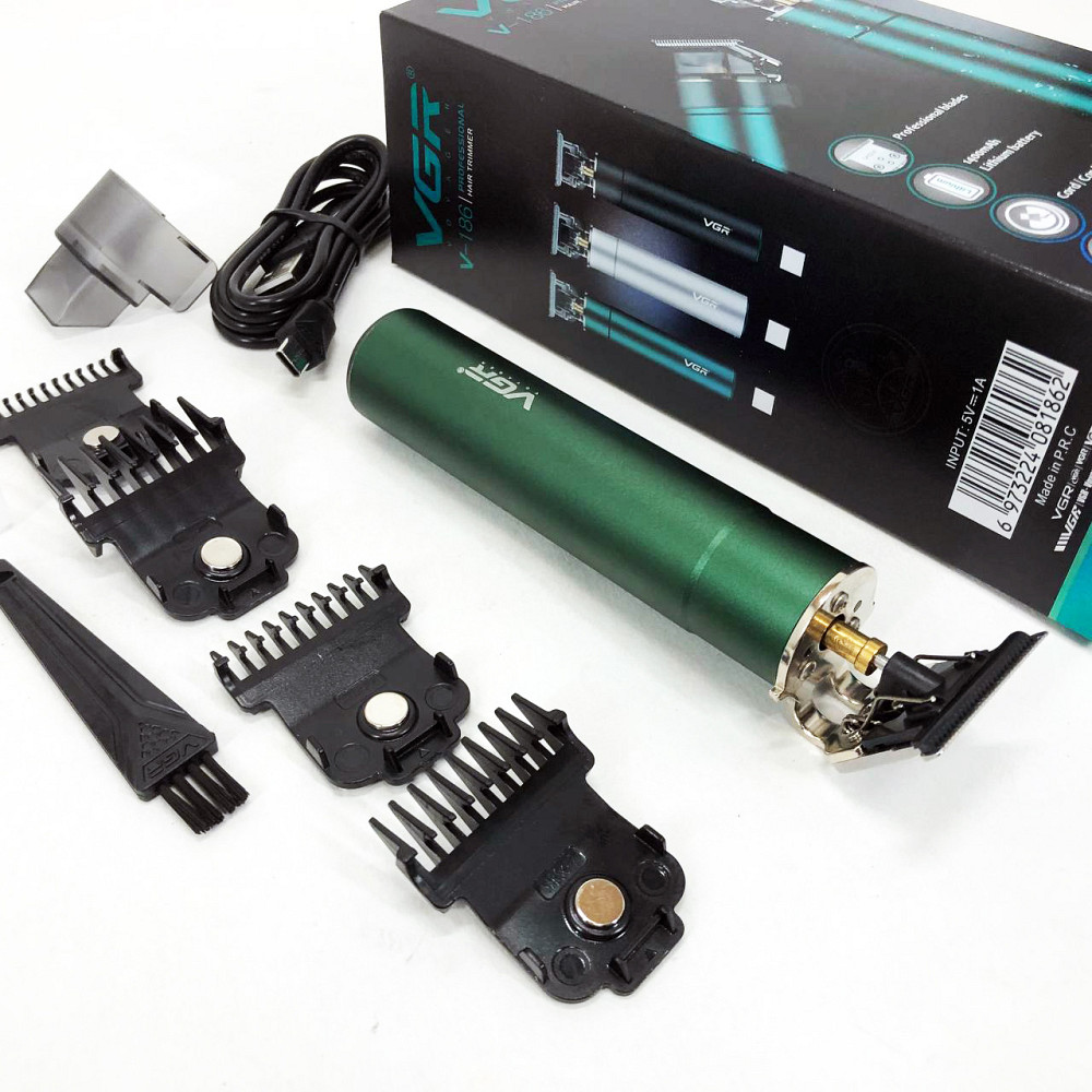 Аккумуляторный универсальный триммер для стрижки VGR, Беспроводной триммер для стрижки волос TF-60 Львов - изображение 9