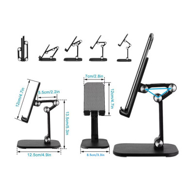 Подставка для планшета Dynamode smartphones/tablets 4-13 inches (PH-Stand-02 black) Винница - изображение 4