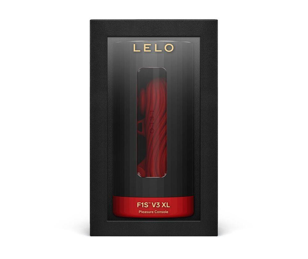Смарт-мастурбатор LELO F1S V3 XL Red, збільшений, 2 мотори, 8 режимів, стимуляція звуковими хвилями Sex Aura Київ - фото 4