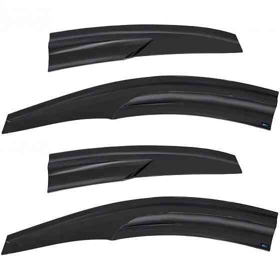 Дефлектори вікон (вітровики) Hyundai i30 2012-2017, 4шт, SunPlex, на скотчі Київ