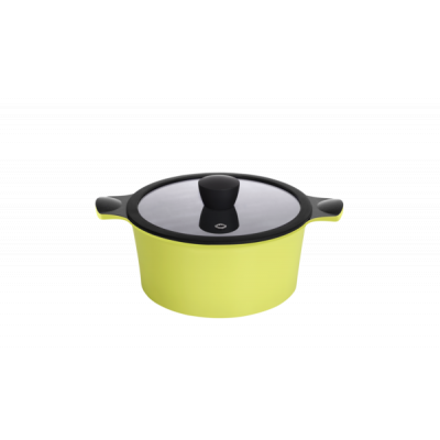 Кастрюля Ringel Zitrone с крышкой 4,2 л (RG-2108-24/1) Винница - изображение 1