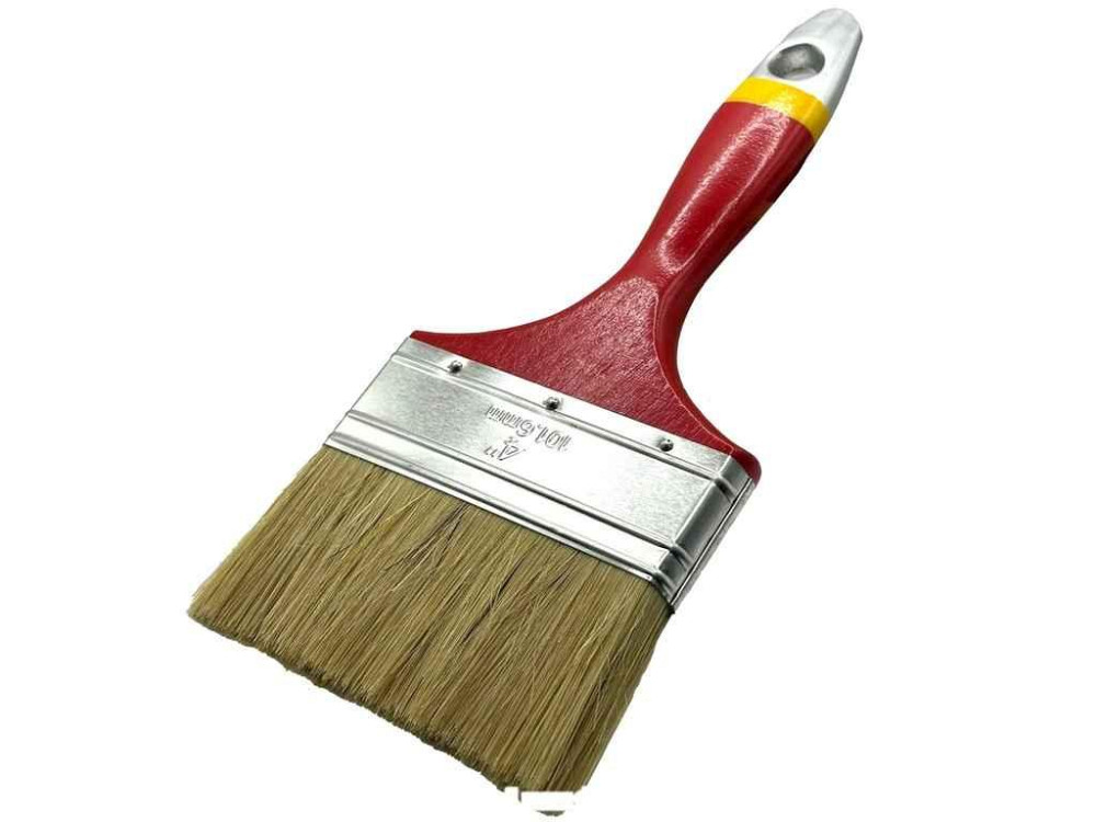 Кисть 4 Английская деревянная ручка EURO professional tools ТМ WoffMann Киев - изображение 1