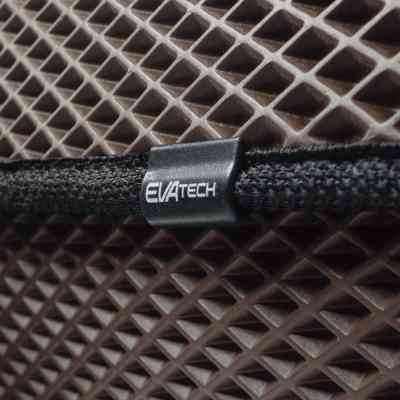 Сумка-органайзер EVAtech XL-PRO 32x100x30 см. Ромб коричневий з чорним кантом (BS13643OX3RZB) Вінниця