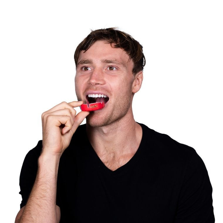 Капа OPRO Gold доросла (вік 11+) Red/Pearl (art.102504004) Кам'янське - фото 9