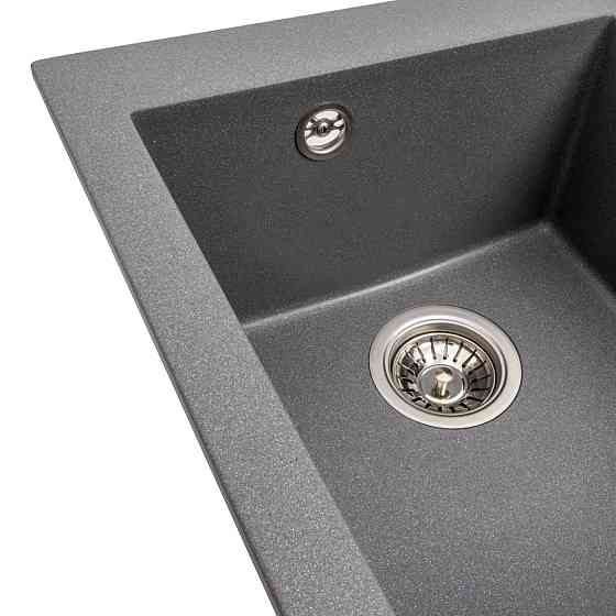 VALESO Гранітна мийка для кухні VALESO SOKIL 4150 матова Сірий мусон Коломыя