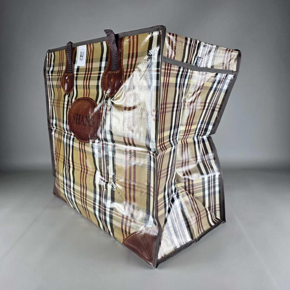 Сумка господарська, поліпропіленова, з кольоровим малюнком No4 Щільна (55x48x27) (1 шт.) Харків - фото 8