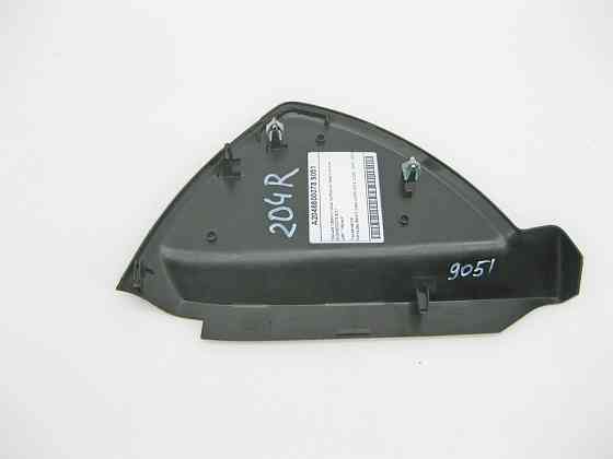 Mercedes-Benz  A2046800078 9051 Кришка правого торця панелі приладів чорна C-Class W204 Англія Одеса