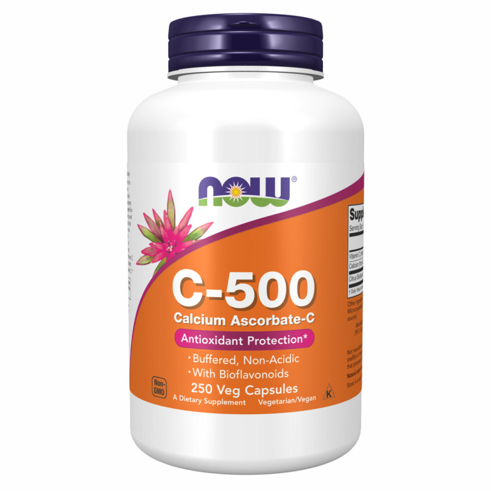 Витамин С Now Foods C-500 Ascorbate 250 vcaps Киев - изображение 1