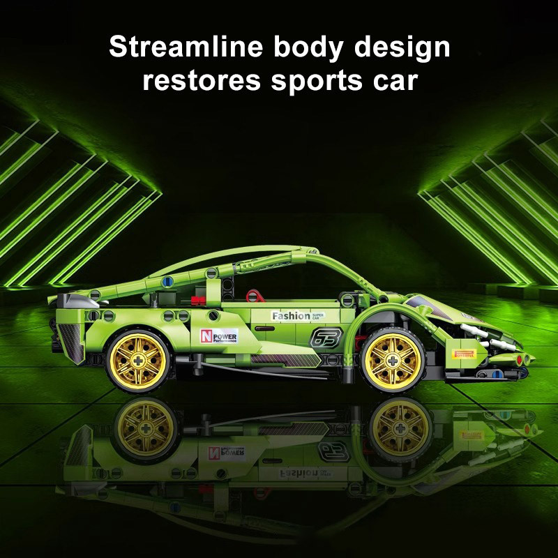 Конструктор Lele Brother Lamborghini Sian FKP 37, 586 деталей совместимый с lego лего Киев - изображение 4