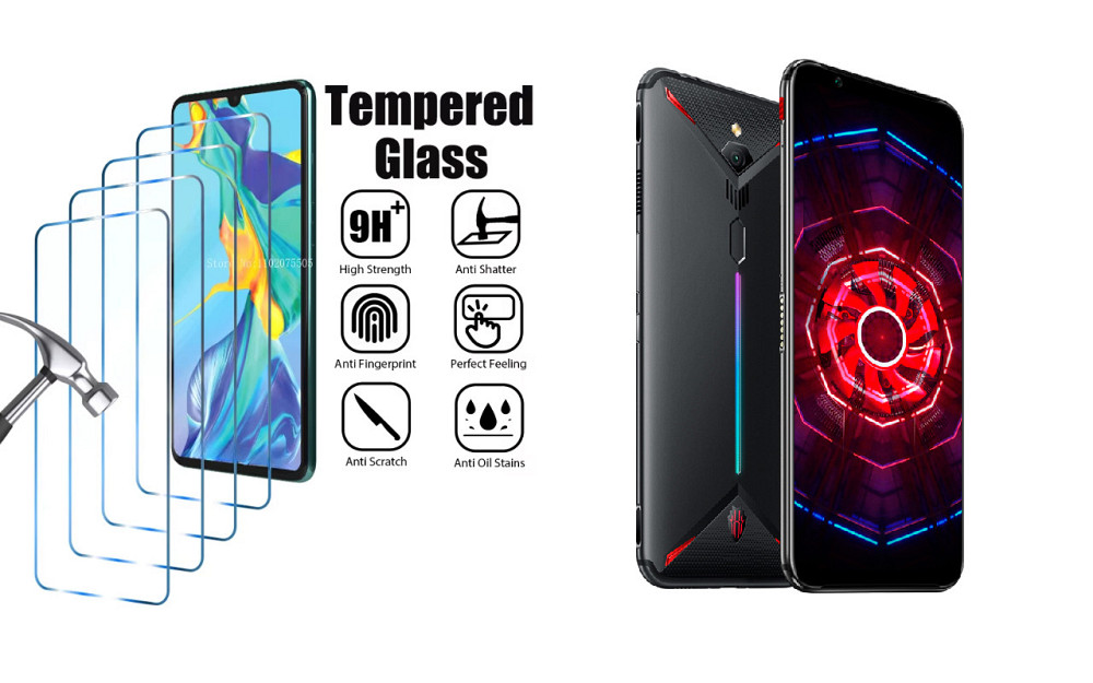 Захисне скло ArmorGlass для nubia Red Magic 3, Red Magic 3S – стійке до подряпин та ударів Київ - фото 1