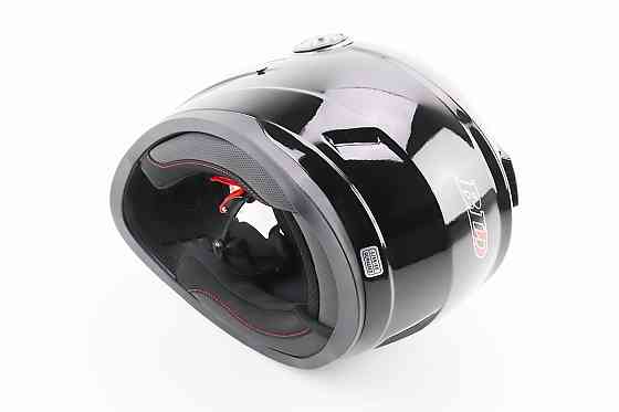 Шолом інтеграл, закритий BLD-М65 L (59-60см), ЧОРНИЙ глянець Киев